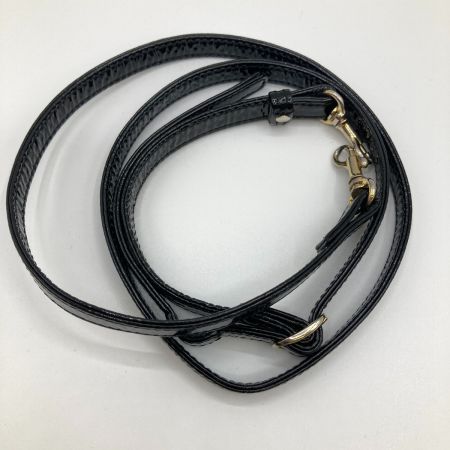  ATAO ブーブー お財布ポシェット ショルダーバッグ エナメル ブラック