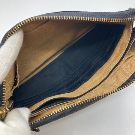  ATAO ブーブー お財布ポシェット ショルダーバッグ エナメル ブラック