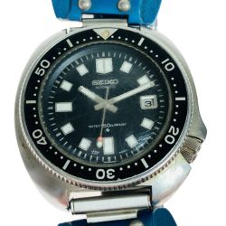 ◎◎ SEIKO セイコー セカンドダイバー 腕時計 6105-8110 自動巻 ベルト社外 植村直己モデル ダメージ多 Cランク