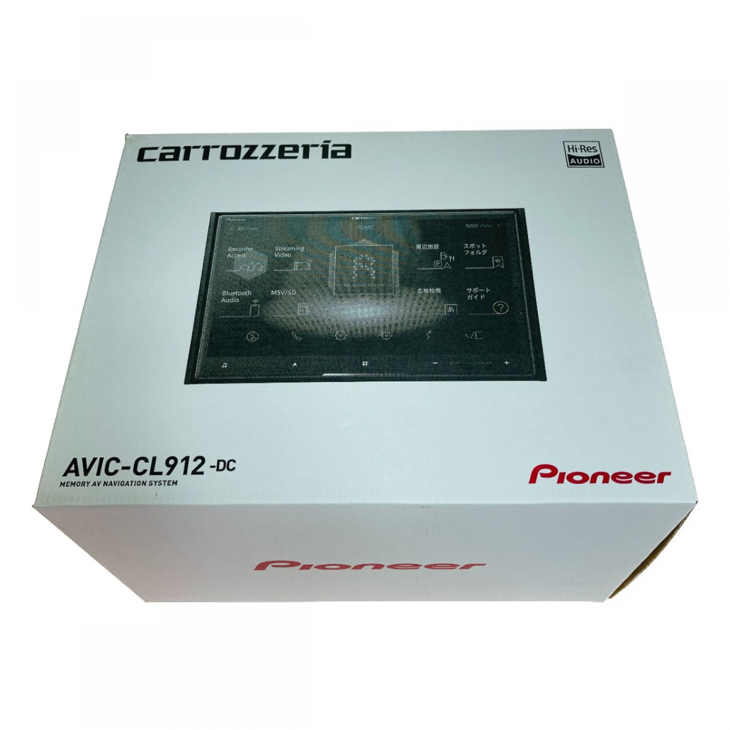 中古】 carrozzeria カロッツェリア サイバーナビ AVIC-CL912-DC S