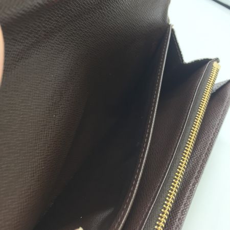  LOUIS VUITTON ルイヴィトン ダミエ ポルト フォイユ サラ N61734 N61734 中古品 ダメージあり