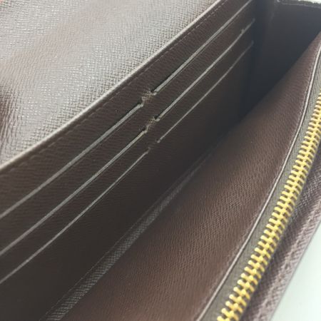  LOUIS VUITTON ルイヴィトン ダミエ ポルト フォイユ サラ N61734 N61734 中古品 ダメージあり