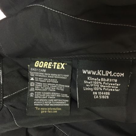  KLIM GORE-TEX ゴアテックス スノーモービルパンツ　サイズⅯ ブラック 648