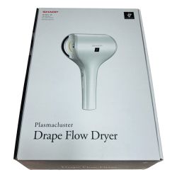 ◎◎ SHARP シャープ プラズマクラスター ドレープフロードライヤー IB-WX1-W シェルホワイト Bランク