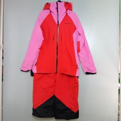 ◎◎ paek performance スキーウェア 上下セット レディース サイズM ピンク×レッド×ブラック Bランク