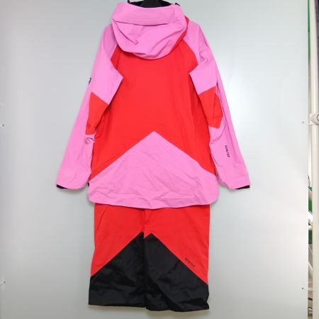  paek performance スキーウェア 上下セット レディース サイズM ピンク×レッド×ブラック