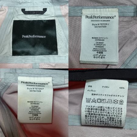  paek performance スキーウェア 上下セット レディース サイズM ピンク×レッド×ブラック