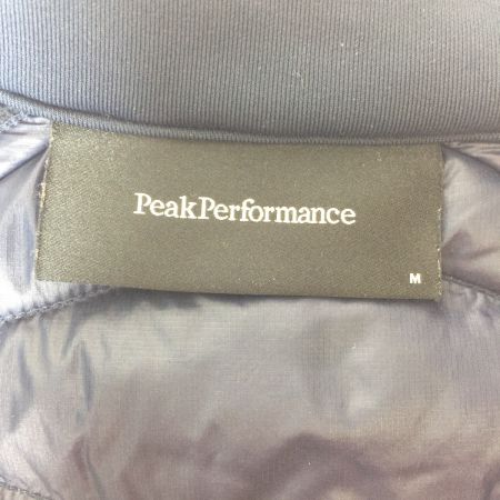  paek performance ピークパフォーマンス　ハイブリットジャケット　ダウンジャケット　紺　 中古品　Ⅿサイズ