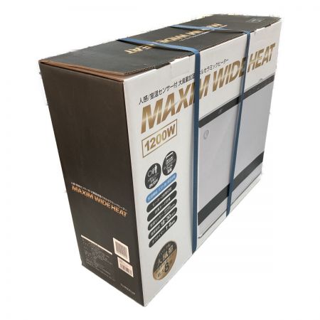  スリーアップ 人感/室温センサー 大風量加湿パネルセラミックヒーター CH-T2261 マキシムワイドヒート 1200W