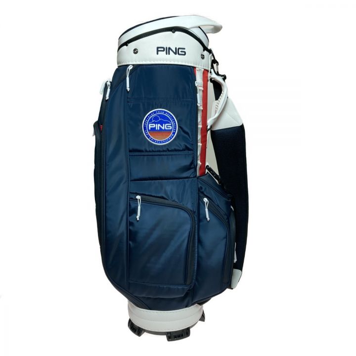 PING ピン キャディバッグ CB-N2302 アーバンタイプ ネイビー 9.5型 3.25kg｜中古｜なんでもリサイクルビッグバン