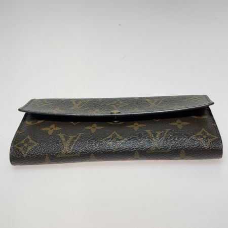  LOUIS VUITTON ルイヴィトン モノグラム ポルトフォイユサラ 財布 長財布 M61734 ブラウン