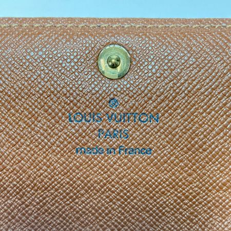  LOUIS VUITTON ルイヴィトン モノグラム ポルトフォイユサラ 財布 長財布 M61734 ブラウン