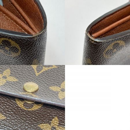  LOUIS VUITTON ルイヴィトン モノグラム ポルトフォイユサラ 財布 長財布 M61734 ブラウン