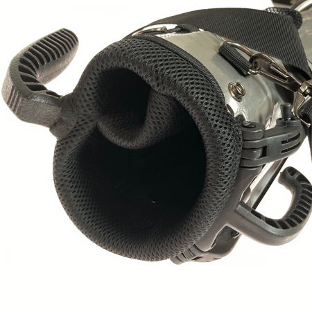  BLACK CLOVER ブラッククローバー セルフスタンドバッグ キャディーバッグ シルバー