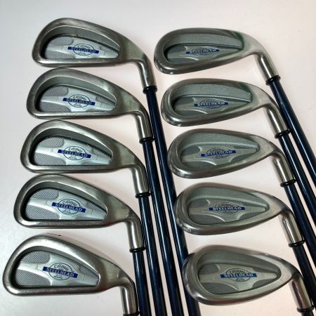  Callaway Golf キャロウェイゴルフ STEELHEAD X-14 3-9.P.A.S 10本 アイアンセット X-14 フレックスS