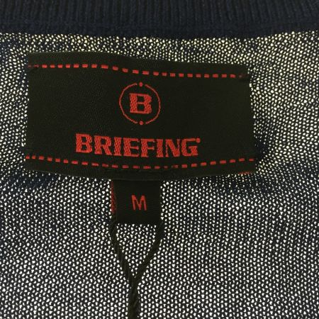  BRIEFING ブリーフィング ニット セーター Ⅿサイズ レーヨン  タグ付き　中古品　2755