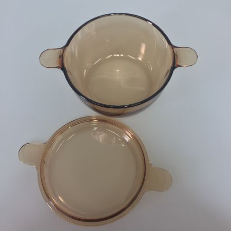   岩城ガラス パイロセラム VISION ペアセット 直火・天火 電子レンジ用　未使用品