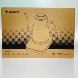 ◎◎ YAMAZEN 山善 電気ポット 電気ケトル 温度調節機能付 0.8L 1200W EGL-C1281(G) グレージュ  Sランク