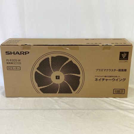  SHARP シャープ プラズマクラスター扇風機 ホワイト系 PJ-R3DS-W