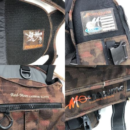  mazume マズメ レッドムーン ライフジャケットIV MZLJ-191 ブッシュカモ