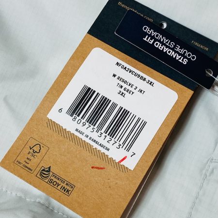  THE NORTH FACE ザノースフェイス レディース RESOLVE 2 防水ジャケット ティングレー 3XL