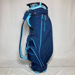 ◎◎ TRANS CONTINENTS トランスコンチネンツ キャディバッグ 9型 6分割 3.4kg ネイビー Bランク