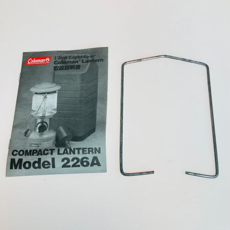  Coleman コールマン ウルトラライトギア コンパクトランタン ガソリンランタン 226A749J