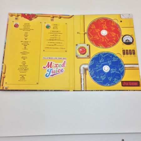   ジャニーズWEST LIVETOUR 2022 MixedJuice 初回盤 DVD/2枚組 中古品