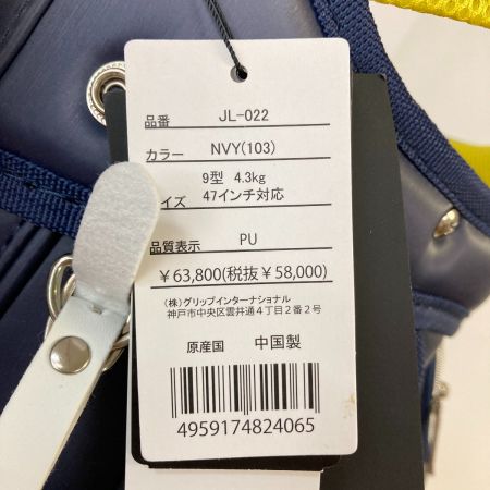  J.LINDEBERG J．リンドバーグ キャディバッグ 9型 4.3kg 47インチ対応  JL-022 ネイビー