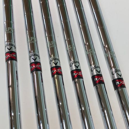  Callaway キャロウェイ RAZR X レイザーX Black 5-9.P 6本 アイアンセット N.S.PRO 950GH S