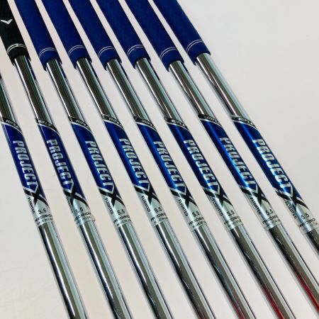  Callaway キャロウェイ X・22TOUR 3-9.P 8本 アイアンセット PROJECT X 5.5 S