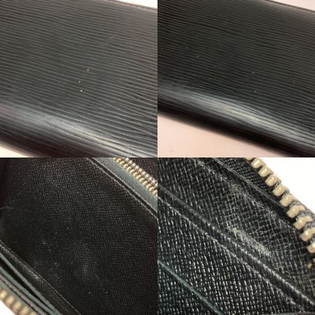  LOUIS VUITTON ルイヴィトン エピ ジッピーウォレット 長財布 ラウンドファスナー M60072 ブラック