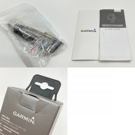  GARMIN ForeAthlete 245 Music GPSスマートウォッチ Black Red 010-02120-70