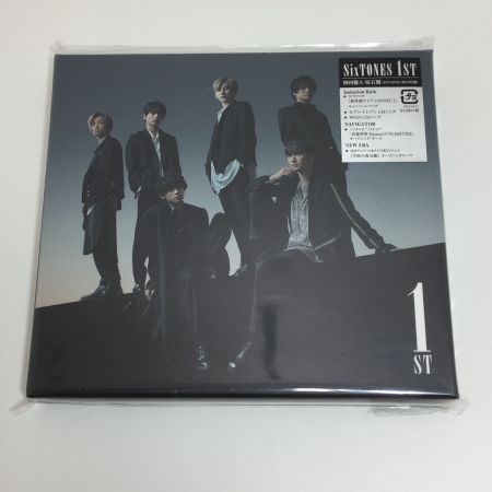   SixTONES 1ST 初回盤A:原石盤(CD+DVD)アルバム 中古品