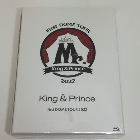   King&Prince FirstDOMETOUR 2022 Mr. 初回限定盤 Blu-ray/2枚組 中古品