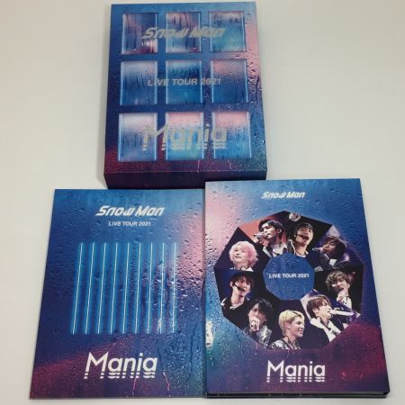   SnowMan LIVETOUR 2021 Mania 初回盤(3Blu-ray) 中古品