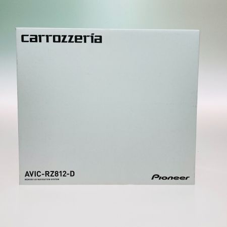  Pioneer パイオニア carrozzeria カロッツェリア 楽ナビ メモリーナビ AVIC-RZ812-D カーナビ 649