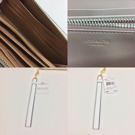  COACH コーチ  長財布(ラウンドファスナー) C8695 IMCAH ミスティカル フローラル プリント ホワイト 白/マルチ/ゴールド CHALK MULTI C8695 ホワイト