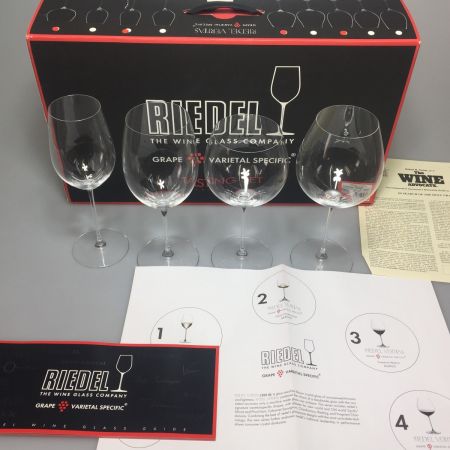  Riedel ヴェリタス テイスティング4個セット 未使用品