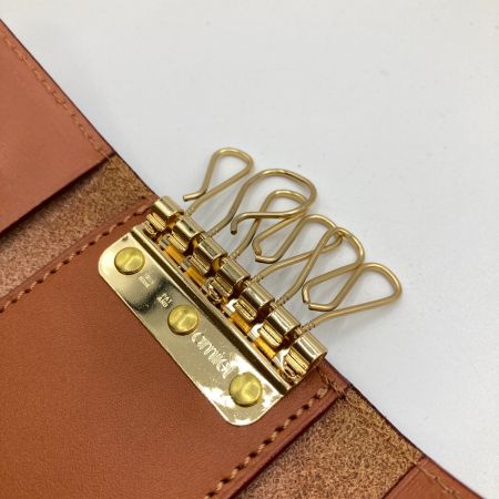  ITAGAKI 鞍 キーケース 6連 キャメル