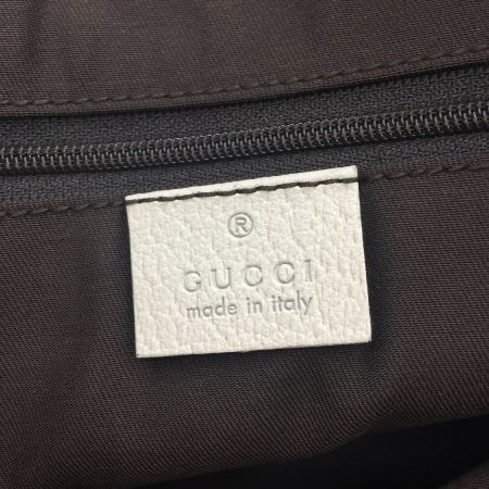  GUCCI グッチ アビーライン 141470 GGキャンバス レザー 141470 ベージュ 中古品　汚れあり