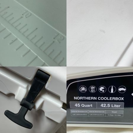  FIELDOOR フィールドア ノーザンクーラーボックス 42.5L ホワイト