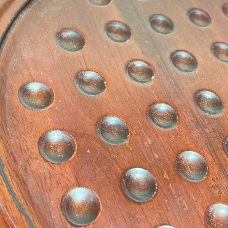  AUTHENTIC MODELS ソリティア ボードゲーム  石球38個 木製ボード1個