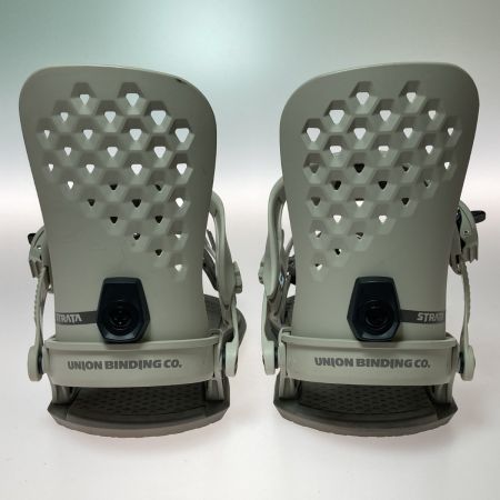  UNION ユニオン STRATA ストラータ スノーボード ビンディング サイズM 20-21年モデル アイボリー