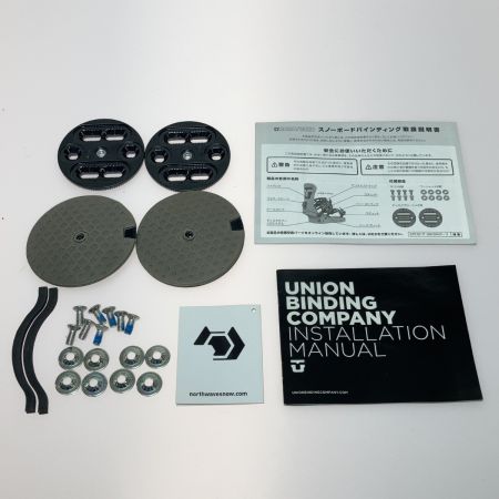  UNION ユニオン STRATA ストラータ スノーボード ビンディング サイズM 20-21年モデル アイボリー