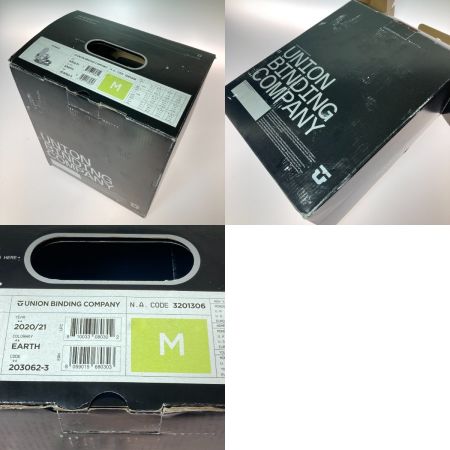  UNION ユニオン STRATA ストラータ スノーボード ビンディング サイズM 20-21年モデル アイボリー