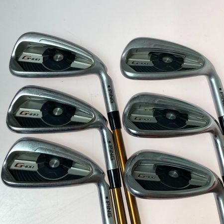  PING ピン G400 黒ドット 5-9.W 6本 アイアンセット ALTA J CB SR