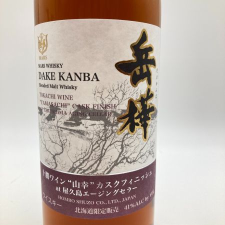 【北海道内限定発送】  マルスウイスキー 岳樺 700ml 41% 十勝ワイン山幸カスクフィニッシュat屋久島エージングセラー 232 未開栓
