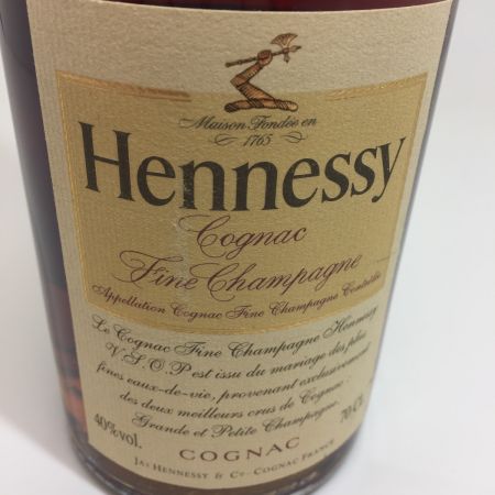  Hennessy ヘネシー COGNAC　コニャック　V.S.O.P  700ml  40% ブランデー 905 未開栓
