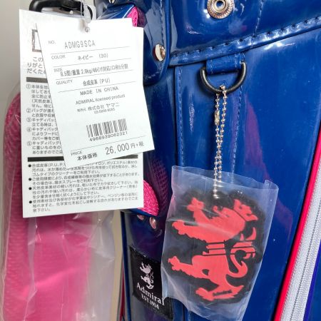  Admiral アドミラル キャディバッグ ライトウェイトスポーツ ADMG9SC3 ネイビー 8.5型 2.9kg